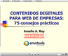 Contenidos digitales para webs de empresas